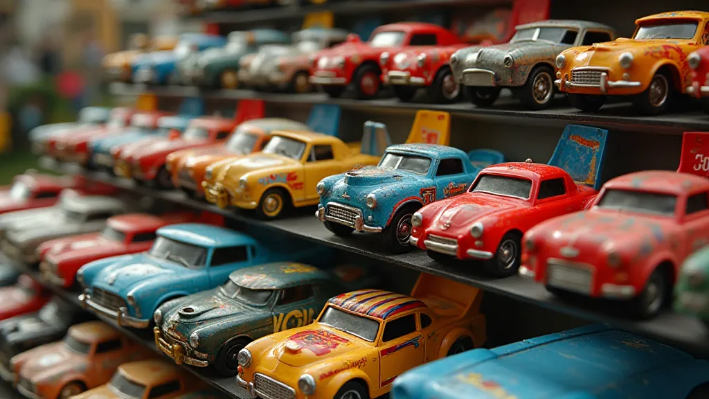 Hot Wheels display