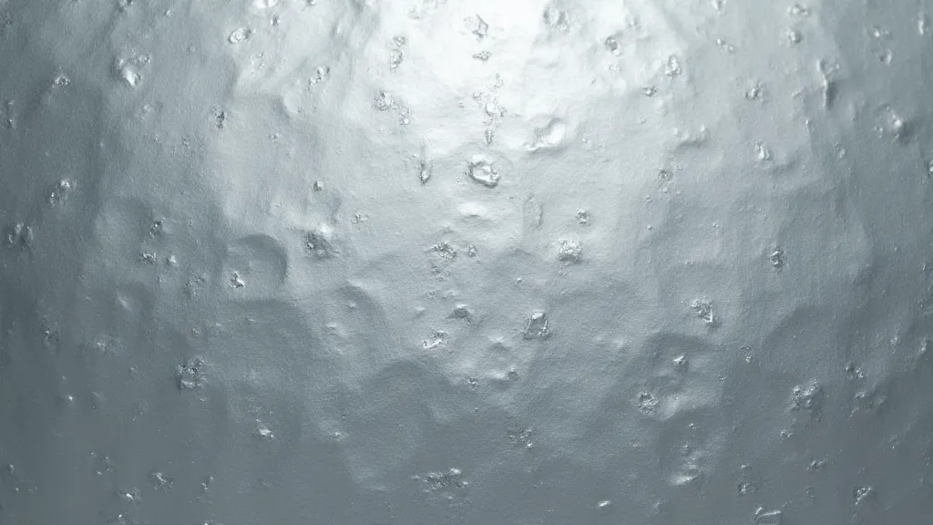 Close-up of tinplate sheet