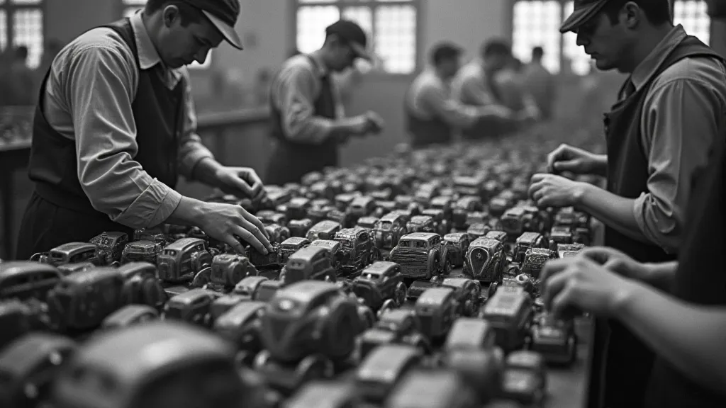 Toy Car Factory during WWII
